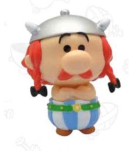 Figura plastoy asterix & obelix obelix chibi mini pvc - Imagen 1