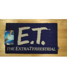 Felpudo 60x40 e.t. logo e.t. azul