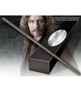 Replica the noble collection harry potter sirius black varita con caja y placa de identificacion