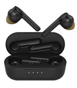 Auriculares bluetooth hiditec vesta 90's limited edition con estuche de carga/ autonomía 8h/ negros