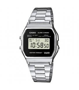 Reloj digital casio vintage iconic a158wea-1ef/ 37mm/ plata - Imagen 1