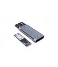 MINI CARCASA DISCO SSD DEEP GAMING DG-MCM-NVME1 NVME M.2 USB 3.1 GEN 2 RGB