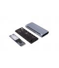 MINI CARCASA DISCO SSD DEEP GAMING DG-MCM-NVME1 NVME M.2 USB 3.1 GEN 2 RGB