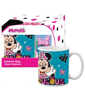 Taza gb eye ceramica minnie en caja regalo