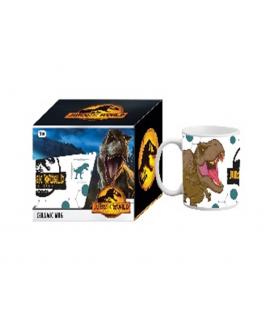 Taza gb eye ceramica jurrasic world en caja regalo