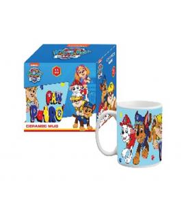 Taza gb eye ceramica azul patrulla canina en caja de regalo