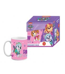 Taza gb eye ceramica rosa patrulla canina en caja de regalo