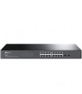 Swicht tp - link 16 puertos 10 - 100 - 1000mbps con 2 ptos sfp gestionable rack 19pulgadas - Imagen 5