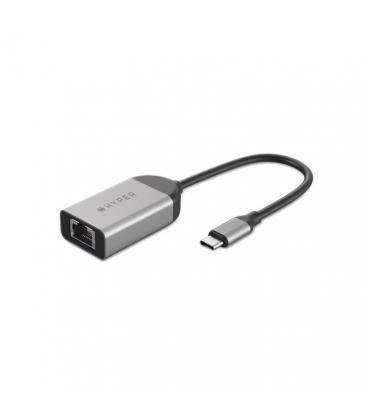 ADAPTADOR HYPERDRIVEDRIVE USB-C MACHO A ETHERNET - Imagen 1