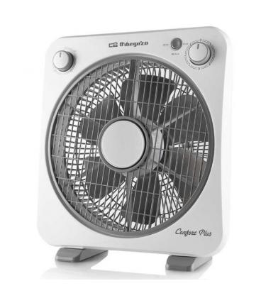 Ventilador de suelo orbegozo box fan bf 0138/ 40w/ 6 aspas 30cm/ 3 velocidades - Imagen 1