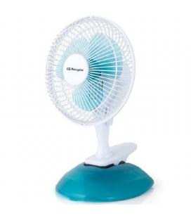 Ventilador de sobremesa orbegozo tf 0219/ 8w/ 3 aspas 15cm/ 2 velocidades - Imagen 1