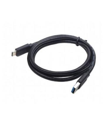CABLE USB(C) 3.1 A USB(A) 3.0 PHASAK 1.8M NEGRO - Imagen 1