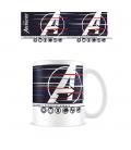 Taza de desayuno pyramid marvel avengers los vengadores logo - Imagen 2