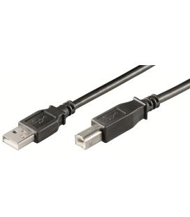 Ewent Cable USB 2.0 Tipo A Macho a Tipo B Macho. 3m