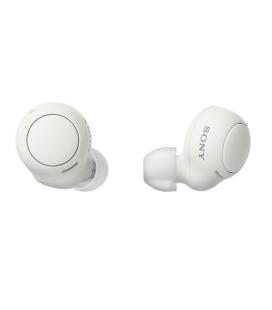 Auriculares Bluetooth Sony WF-C500 con estuche de carga/ Autonomía 5h/ Blancos