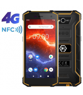 Smartphone ruggerizado hammer energy eco 2 3gb/ 32gb/ 5.5'/ negro y naranja