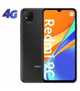 Smartphone xiaomi redmi 9c 4gb/ 128gb/ 6.53'/ gris medianoche