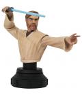 Figura busto diamond select toys star wars the clone wars obi wan 1 - 7 escala 15 cm resina - Imagen 1