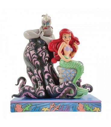 Figura enesco disney la sirenita ariel y úrsula - Imagen 1