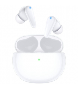Auriculares bluetooth tcl moveaudio s180 con estuche de carga/ autonomía 6h/ blancos