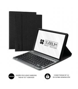 Funda con teclado subblim keytab pro bt para tablets samsung galaxy a8 x200/205/ negra - Imagen 1