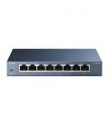 TP-LINK TL-SG108 No administrado Gigabit Ethernet (10/100/1000) Negro - Imagen 8