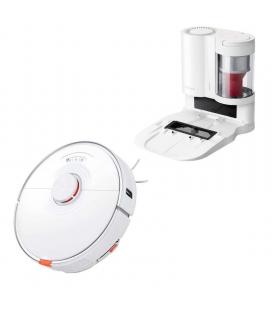 Robot aspirador roborock s7+/ friegasuelos/ autonomía 3h/ control por wifi/ incluye base inteligente/ blanco
