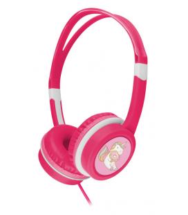 AURICULARES PARA NIÑOS GEMBIRD CONTROL DE VOLUMEN ROSA - Imagen 1