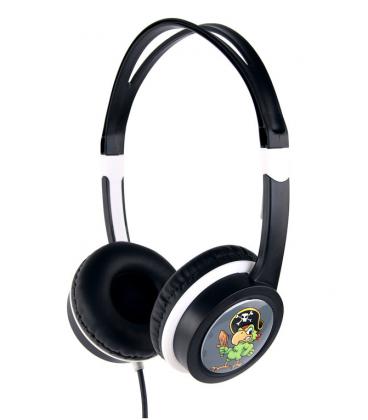 AURICULARES PARA NIÑOS GEMBIRD CONTROL DE VOLUMEN NEGRO - Imagen 1