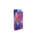 Nanocable Conversor USB 3.0 a Ethernet Gigabit 10/100/1000 Mbps, Aluminio, Gris, 15 cm - Imagen 5