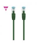 Nanocable Cable de Red Cat.7 600MHZ LSZH SFTP PIMF AWG26, Verde, 1 m - Imagen 2