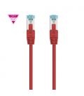 Nanocable Cable de Red Cat.7 600MHZ LSZH SFTP PIMF AWG26, Rojo, 2 m - Imagen 2