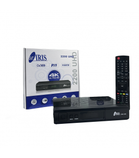 Receptor Satélite 2200UHD - 4K IRIS - Imagen 1