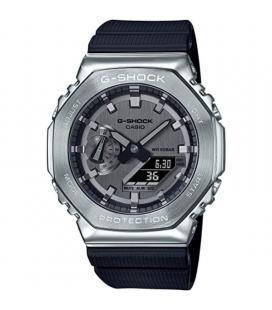 Reloj analógico digital casio g-shock metal gm-2100-1aer/ 49mm/ negro - Imagen 1