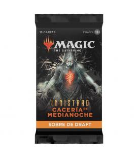 Juego de cartas sobre individual wizards of the coast magic the gathering draft innistrad cacería de medianoche español - Imagen