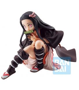 Figura bandai ichibansho demon slayer kimetsu no yaiba nezuko kamado 10 cm exclusiva - Imagen 1