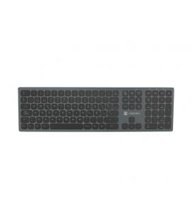 TECLADO NATEC DOLPHIN SLIM WIRELESS BLUETOOTH ALUMINIO - Imagen 1