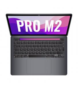 Apple macbook pro 13'/ m2 8-core cpu/ 8gb/ 256gb ssd/ 10-core gpu/ gris espacial
