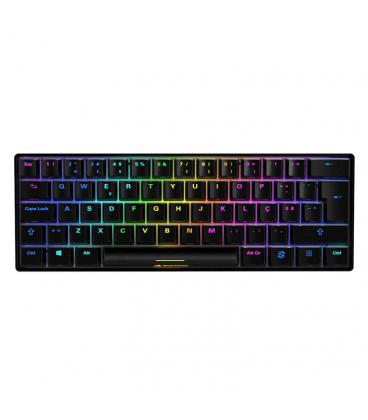 TECLADO GAMINGSHARKOON SKILLER SGK50 S4 KAILH RED ES NEGRO - Imagen 1