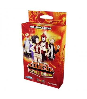 Juego de cartas my hero academia deck loadable content crimson rampage - Imagen 1