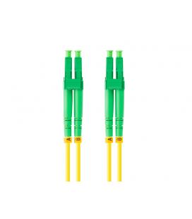 LATIGUILLO FIBRA 2M LANBERG MONO LC/APC-LC/UPC DUPLEX G657A1 LSZH AMARILLO