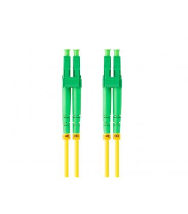 LATIGUILLO FIBRA 2M LANBERG MONO LC/APC-LC/UPC DUPLEX G657A1 LSZH AMARILLO