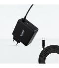 TooQ TQLC-USBC65PD adaptador e inversor de corriente Interior 65 W Negro