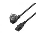 Ewent EC1901 cable de transmisión Negro 3 m