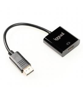 iggual Adaptador DisplayPort (M) a HDMI (H)