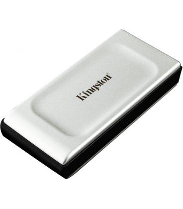 Disco externo ssd kingston sxs2000 2tb/ usb 3.2/ plata