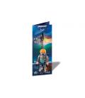 Playmobil 70647 llavero y llavero tipo cartera Azul, Gris