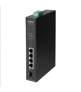Edimax IGS-1005P Indus Din-Rail Switch 4xGbE PoE+
