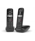 TELEFONO GIGASET AS690 INALAMBRICO DUO NEGRO