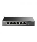 TP-Link TL-SF1006P switch Fast Ethernet (10/100) Energía sobre Ethernet (PoE) Negro